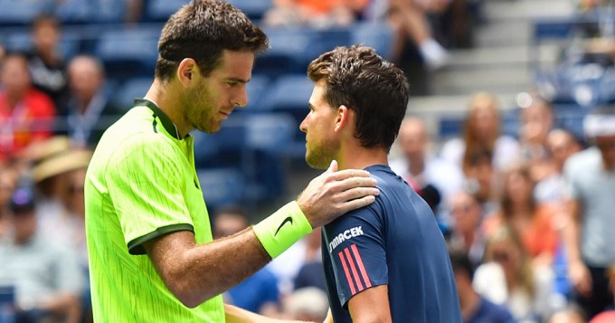 Del Potro gan&oacute; por abandono y avanza en el US Open