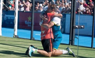 Estudio Hernaez derrot&oacute; al Sat en el inicio del Torneo Comercial de Padel