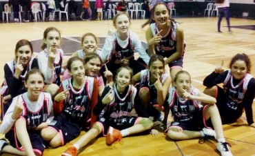 Belén Rojas juega el Nacional de clubes de basquet sub13