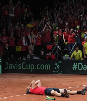 Francia y Bélgica, finalistas de la Davis