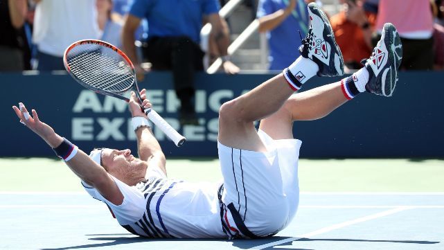 Schwartzman dio el batacazo en el Us Open ante Cilic