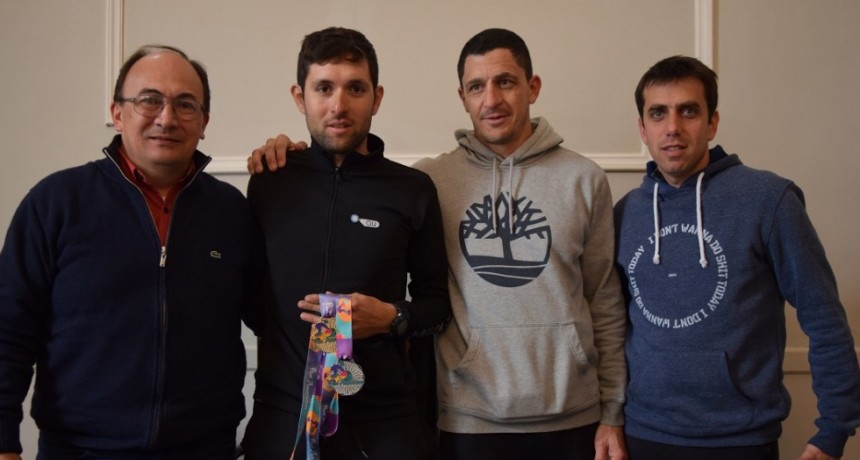 Salomón recibio a Sebastián Tolosa