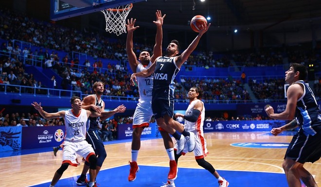 Argentina le ganó a México 78/74