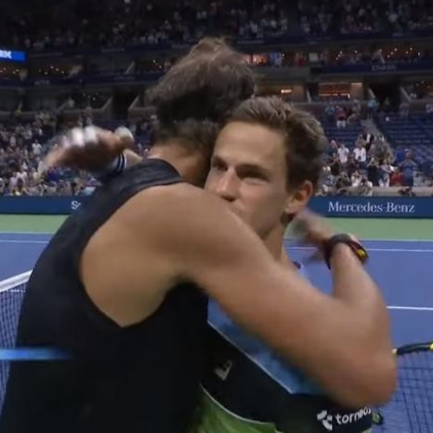 Schwartzman perdi&oacute; ante Nadal y qued&oacute; eliminado del US Open