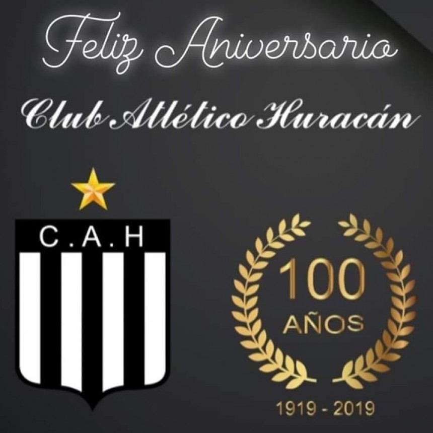 Hoy cumple 100 años el club Atlético Huracán de Saladillo