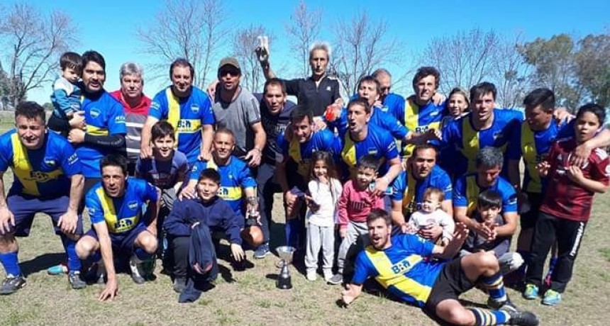 Jacobo Urso campeón del Torneo de Veteranos de fútbol