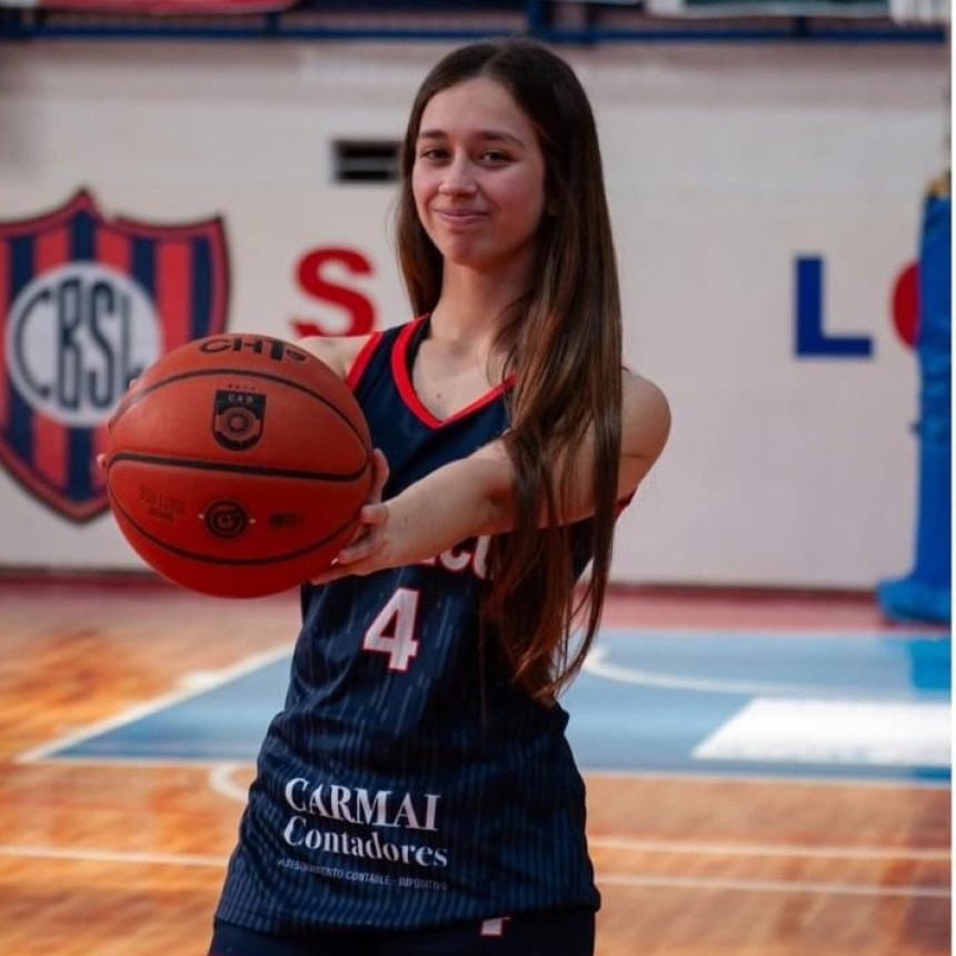 B&aacute;squet: La saladillense Julia Gui campeona con la selecci&oacute;n U17 en Pergamino 