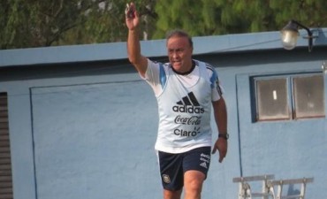  El Vasco Olarticoechea comenzó a entrenar la selección argentina sub23 de la B Metropolitana