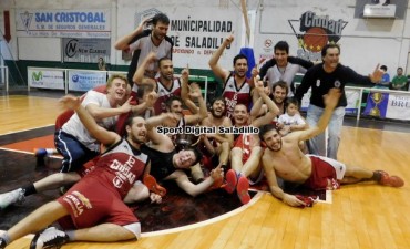 Club Ciudad de Saladillo merecido campeón en primera división del Torneo de la Asociación Básquet Chivilcoy