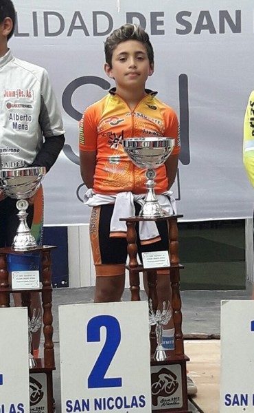 Uriel Tolosa fue segundo en San Nicolás, quedando primero en el ranking