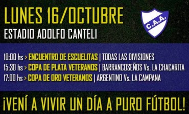 Argentino y La Campana protagonizan la final del torneo de Veteranos 