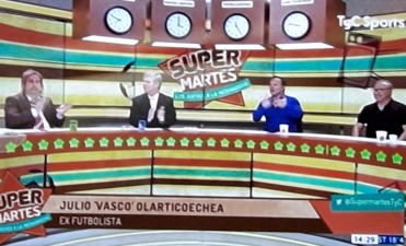 El Vasco Olarticoechea pasó por el programa Supermartes de TyC Sports