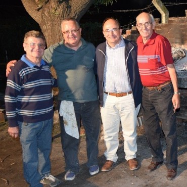 Cena en la Asociación de Tejo de Saladillo