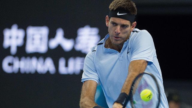 Del Potro jug&oacute; mal y se despidi&oacute; de China