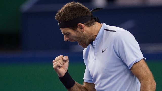 Delpo se metió entre los 8 mejores en Shanghai