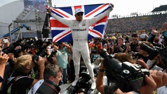 Hamilton, campeón de la Fórmula 1 por cuarta vez
