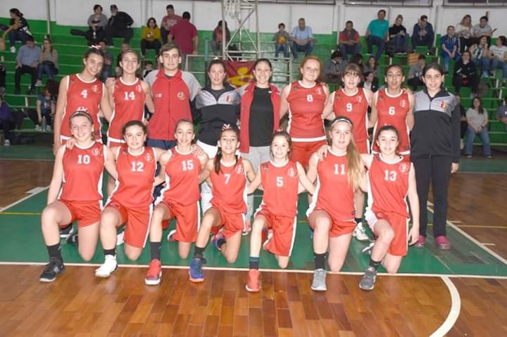 Seleccion sub13 de Mar del Plata con Belu Rojas le ganaron a Bahía Blanca