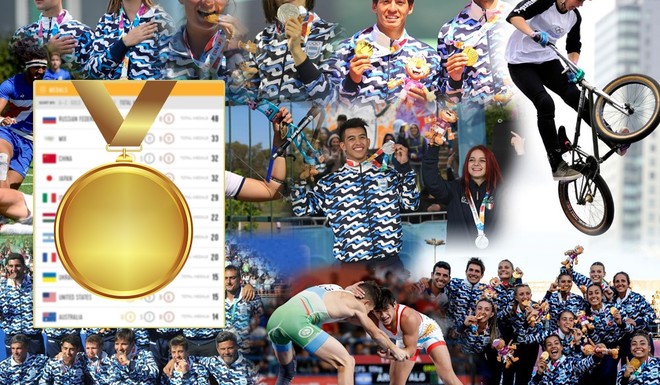 &iquest;C&oacute;mo est&aacute; el medallero general de las Olimpiadas de la Juventud?