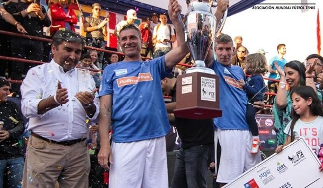 Palermo y Abbondanzieri, ¡campeones del mundo!