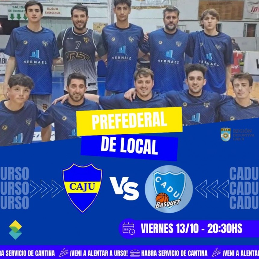 Imperdible partido: Jacobo Urso recibe a Defensores de Zarate