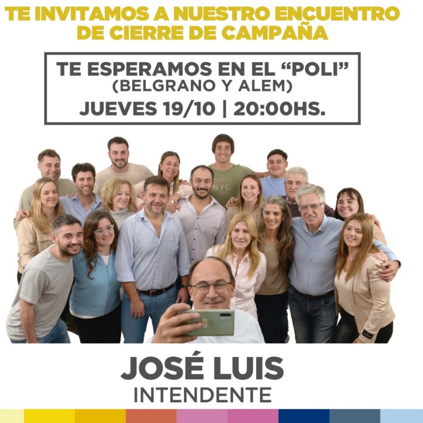 Cierre de campaña: José Luis Salomón Intendente