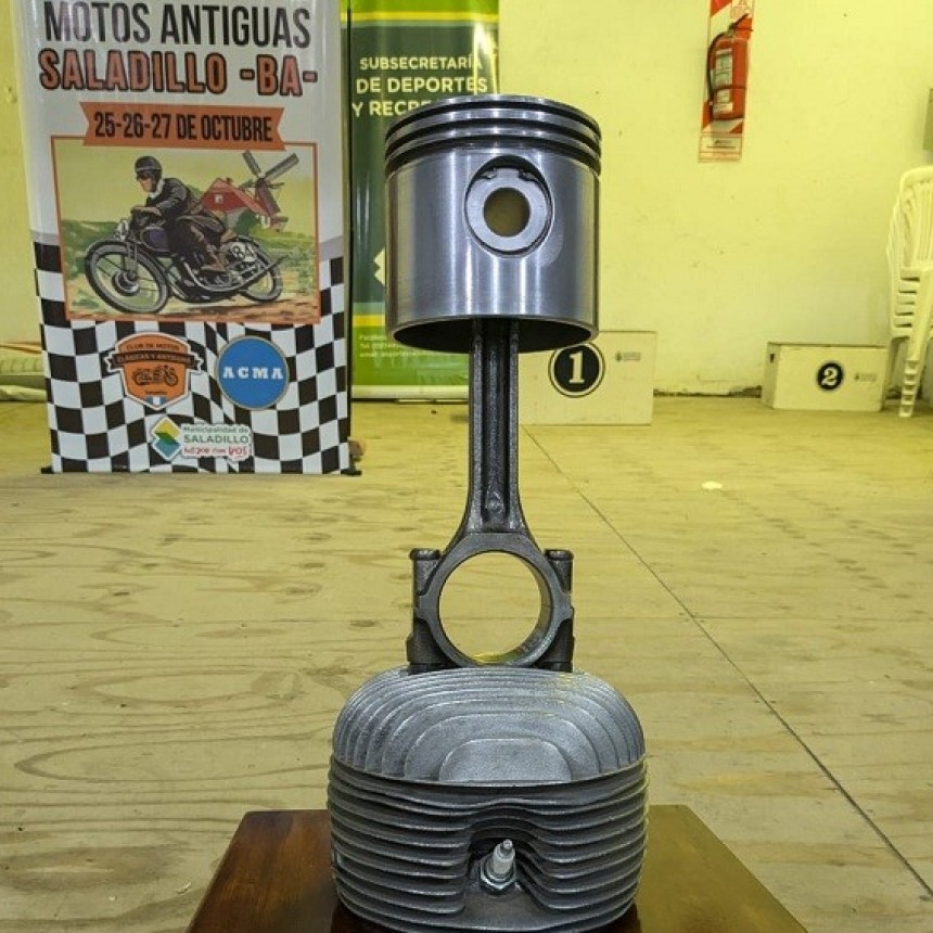 Agradecimiento del Club de Motos Clásicas y Antiguas de Saladillo