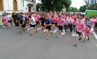 Exitosa correcaminata para la concientización del Cáncer de Mama