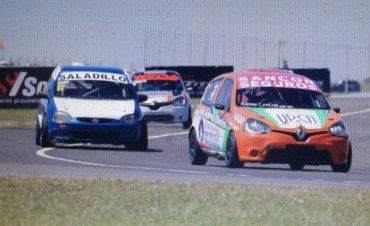 Marcelo Felice corrió en Concepción del Uruguay en el Turismo Pista