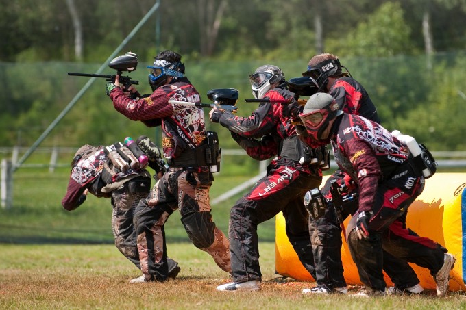 Equipo de Paintball de Saladillo en una nueva fecha del TMR