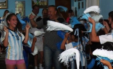 Fue inaugurada la Biblioteca futbolera “Julio Olarticoechea” de la Escuela N°2