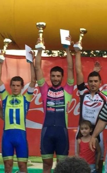 Juan Manuel Manzor subió al podio en Chivilcoy