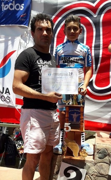 Uriel Tolosa fue subcampeón Nacional en La Rioja