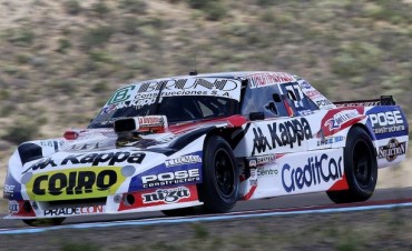 Bruno larga en la tercera serie en Comodoro Rivadavia