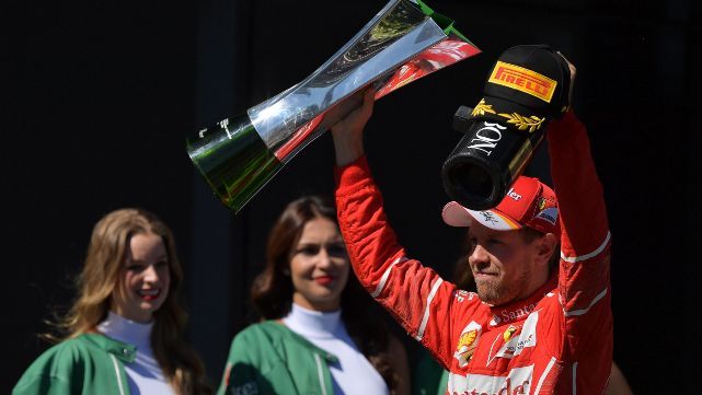 Vettel fue el más rápido en San Pablo y plantó 