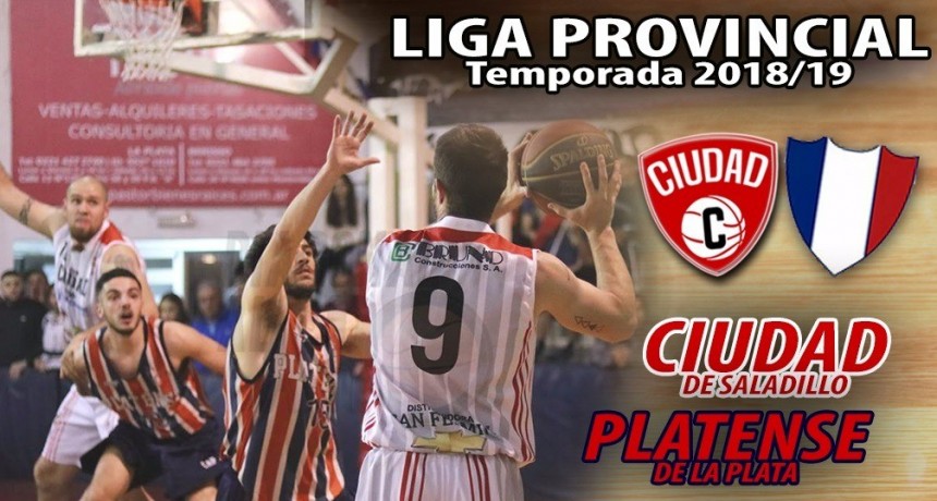 Ciudad de Saladillo recibe este viernes a Platense de La Plata