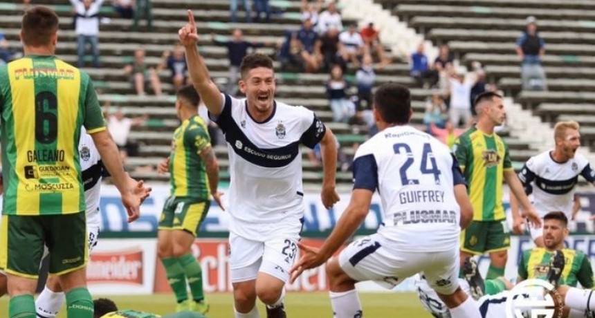 Gimnasia goleo a Aldosivi 