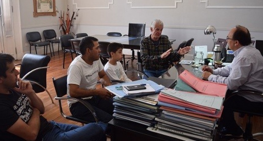 Facundo Medina se reunió con el Intendente de Saladillo