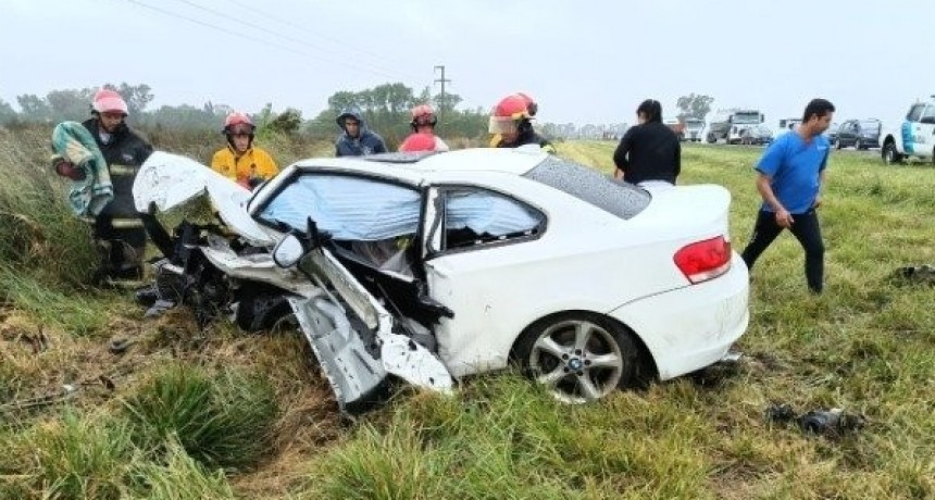 Murió el automovilista olavarriense Agustín Herrera en un trágico accidente 