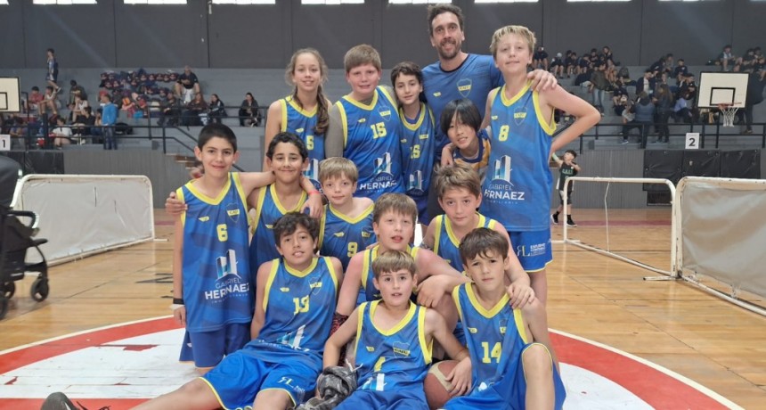 El basquet de Jacobo Urso participó del 18° Encuentro Nacional de Mini en Tandil