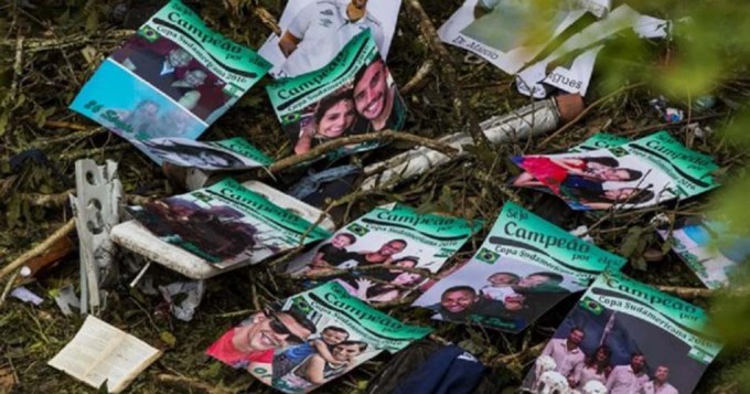 Conmovedor hallazgo entre los restos del avión del Chapecoense