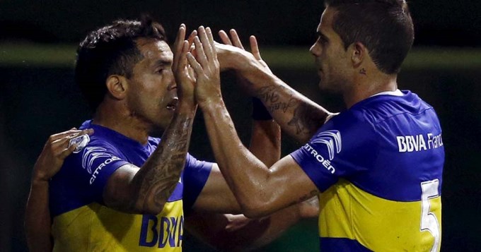 Gago y Tevez entrenaron diferenciado