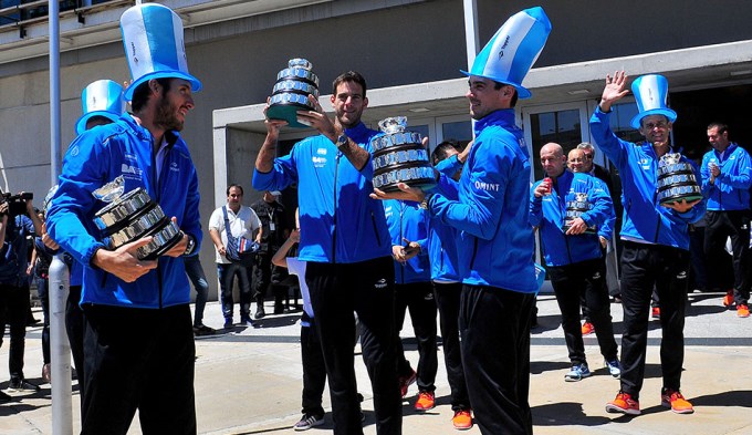 Los campeones de la Davis serán agasajados en La Bombonera