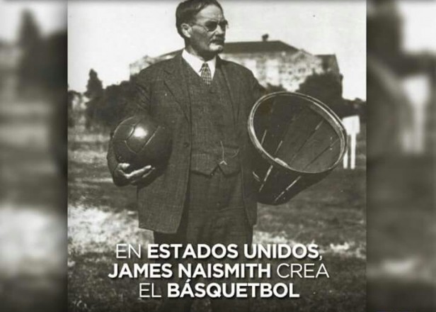 Un 15 de diciembre de 1891 James Naismith crea el básquetbol 