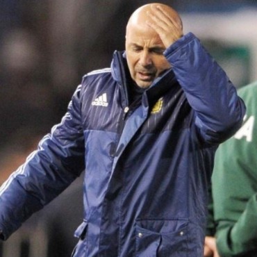 Noche de furia de Jorge Sampaoli, DT de la selección Nacional