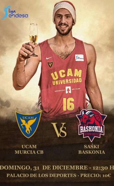 El UCAM de Marcos Delía cierra el año ante el Baskonia por la Euroliga 