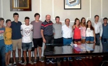 Salomón recibió a Deportistas destacados del 2017 