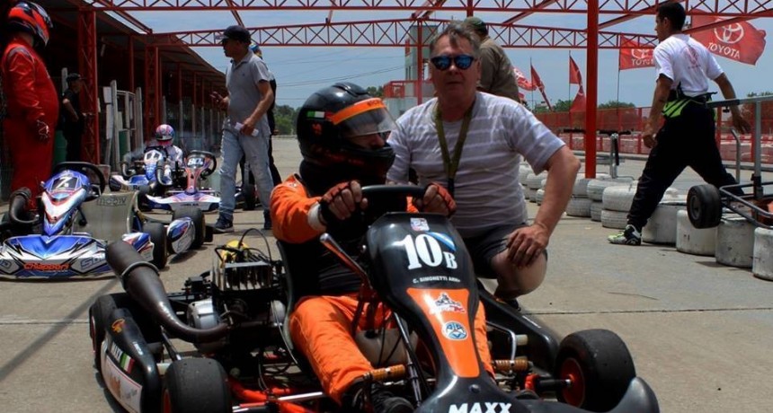 Carlos Simonetti corrió la última de la temporada en Zarate