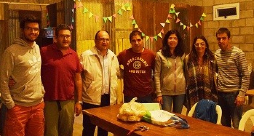 Saladillo Hockey Club presentó nuevas autoridades al Intendente