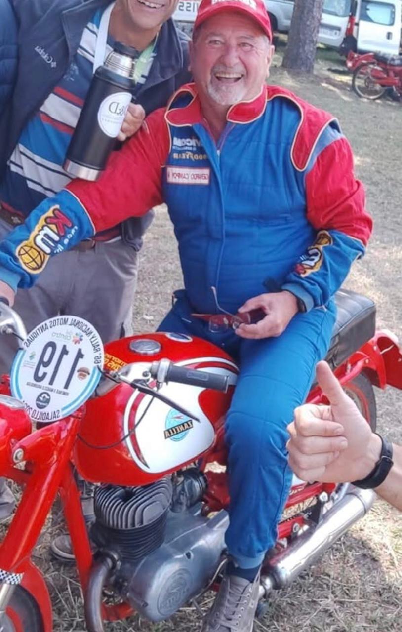 Se realiza el Séptimo Encuentro Provincial de Motos Antiguas en Saladillo